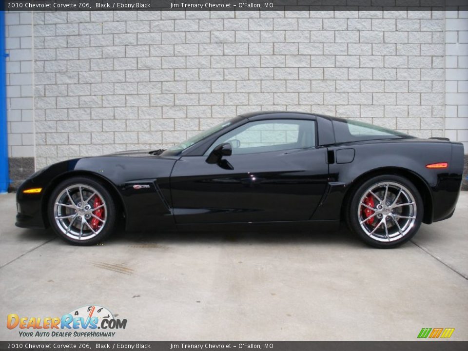 Black 2010 Chevrolet Corvette Z06 Photo #2