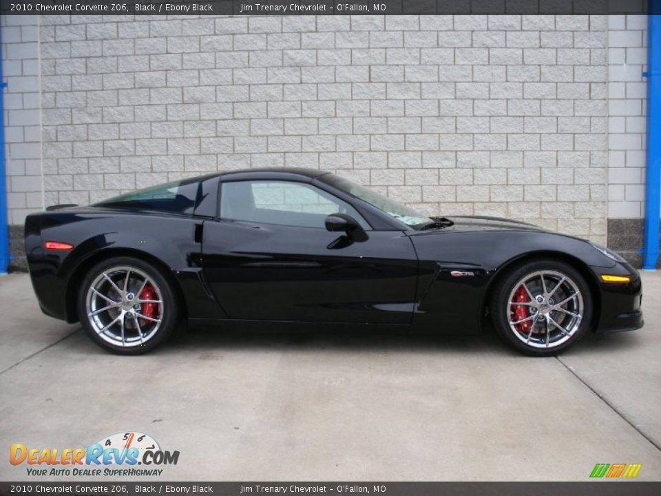 Black 2010 Chevrolet Corvette Z06 Photo #3