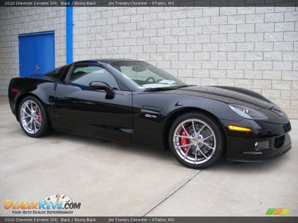 2010 Chevrolet Corvette Z06 Black / Ebony Black Photo #4