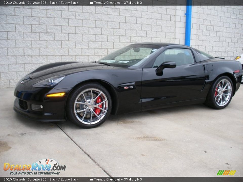 2010 Chevrolet Corvette Z06 Black / Ebony Black Photo #5