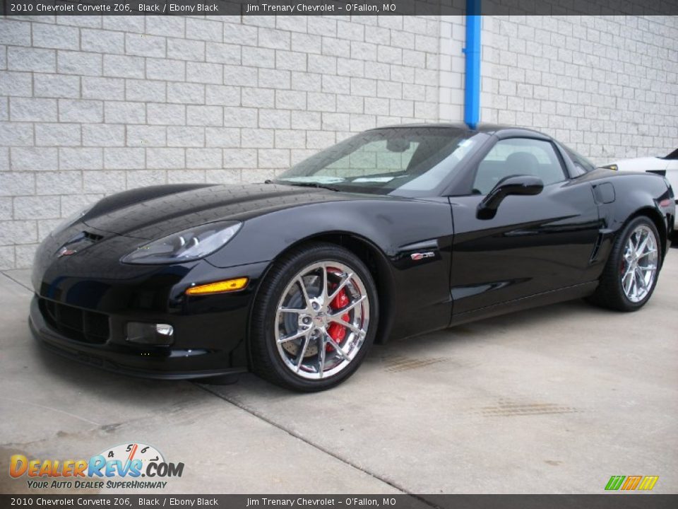 2010 Chevrolet Corvette Z06 Black / Ebony Black Photo #6