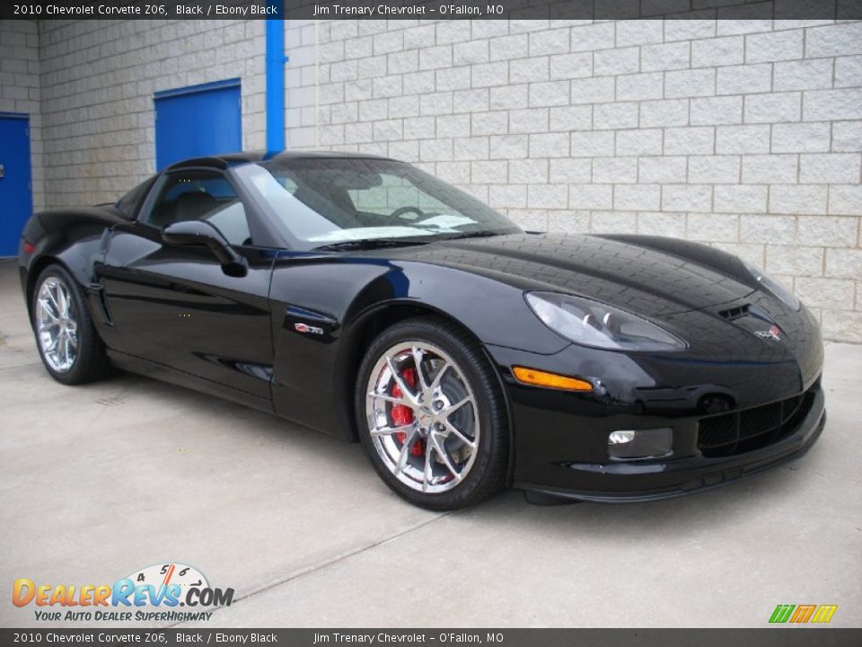 2010 Chevrolet Corvette Z06 Black / Ebony Black Photo #7