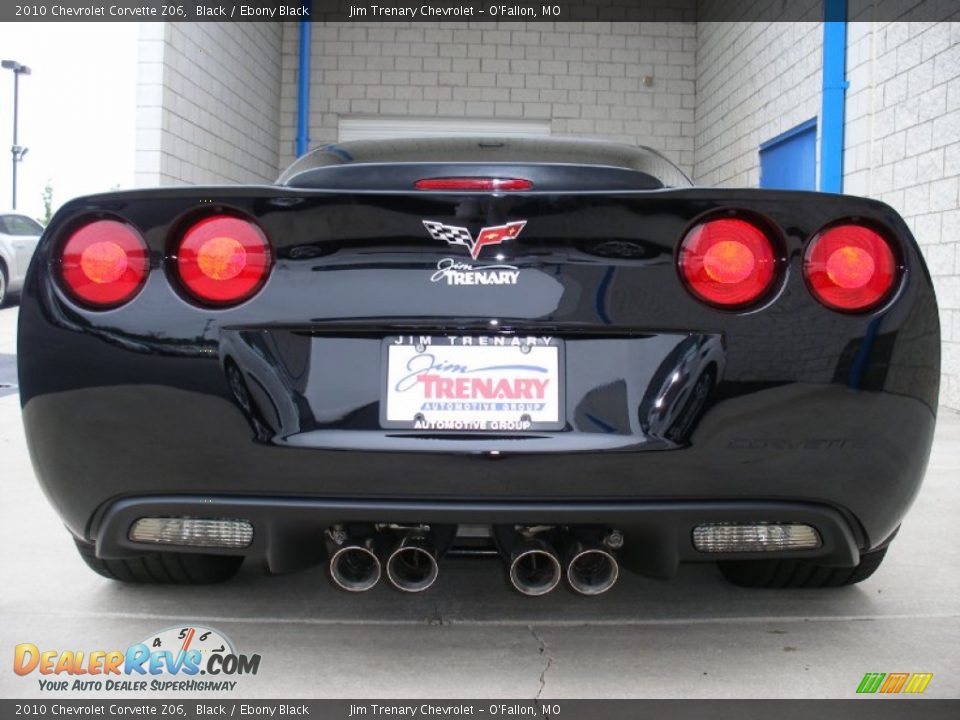 2010 Chevrolet Corvette Z06 Black / Ebony Black Photo #10