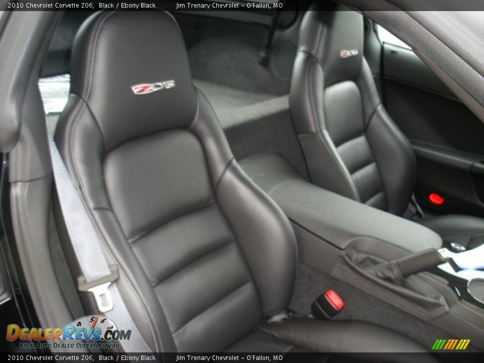 2010 Chevrolet Corvette Z06 Black / Ebony Black Photo #18