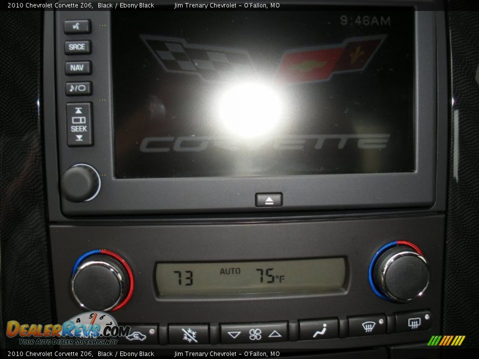 2010 Chevrolet Corvette Z06 Black / Ebony Black Photo #20