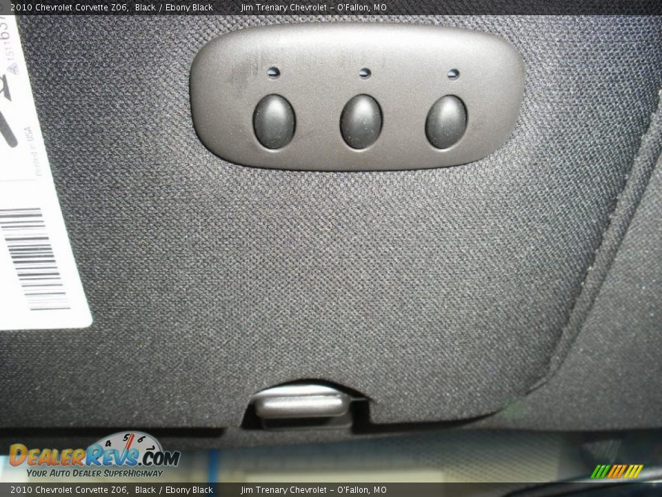 2010 Chevrolet Corvette Z06 Black / Ebony Black Photo #24