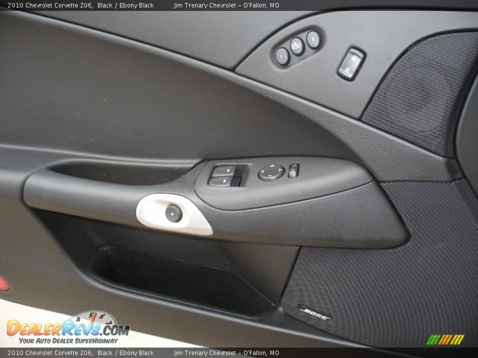 2010 Chevrolet Corvette Z06 Black / Ebony Black Photo #27