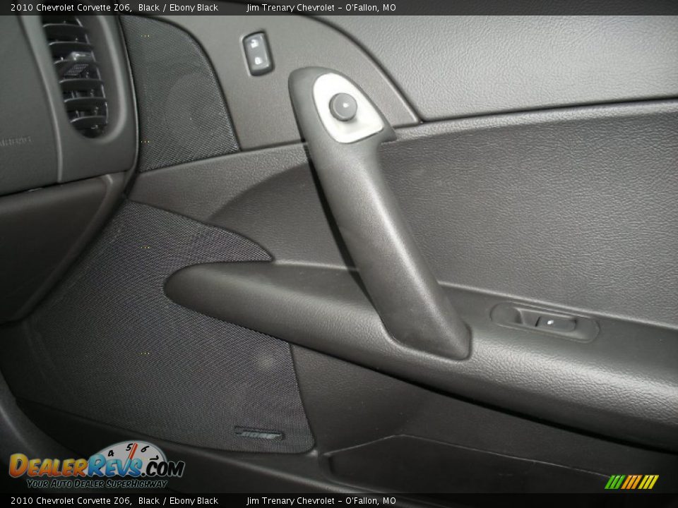2010 Chevrolet Corvette Z06 Black / Ebony Black Photo #28