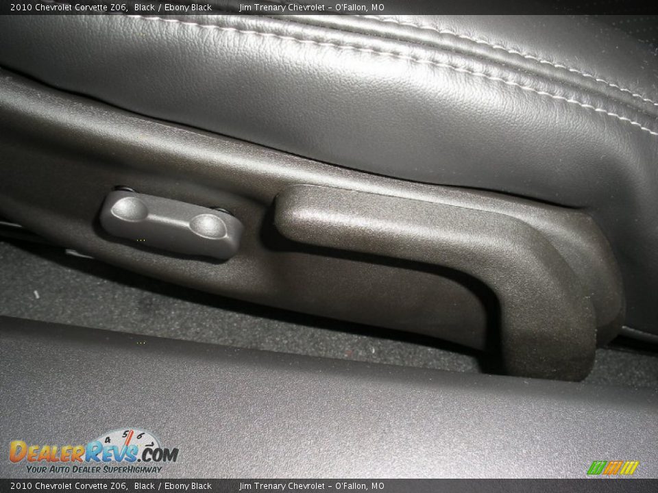 2010 Chevrolet Corvette Z06 Black / Ebony Black Photo #29