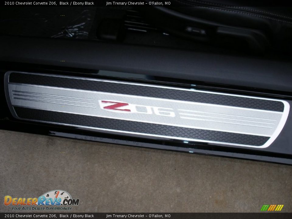 2010 Chevrolet Corvette Z06 Black / Ebony Black Photo #32