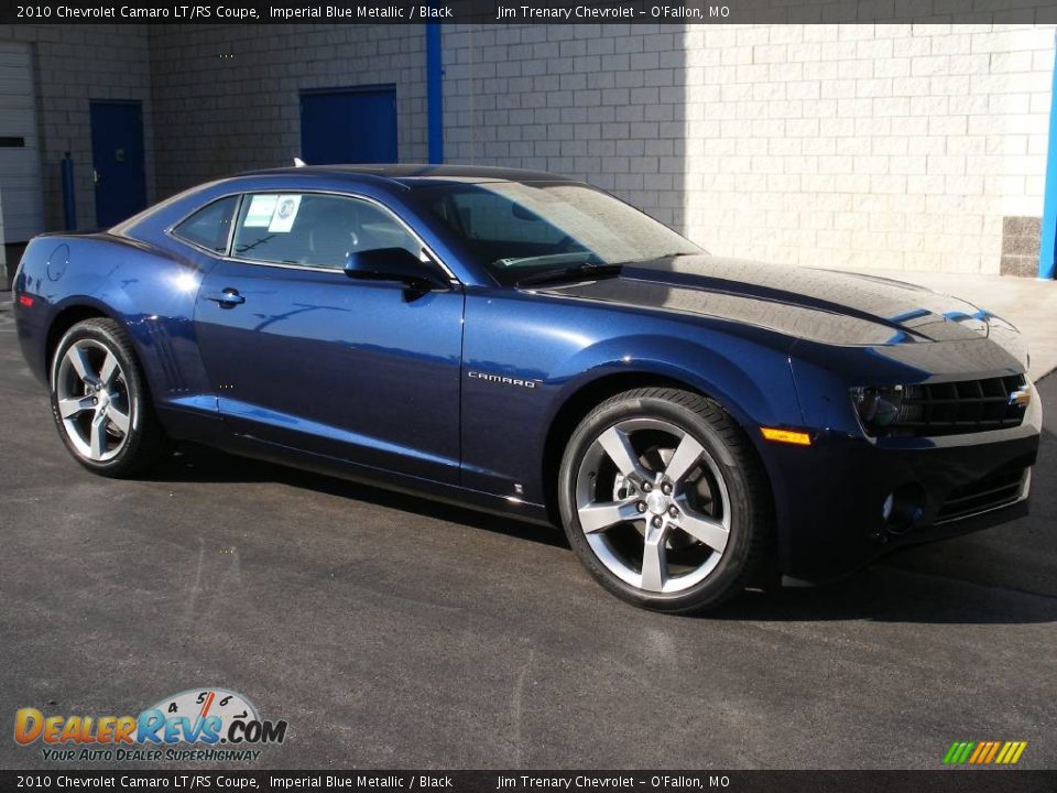 2010 Chevrolet Camaro LT/RS Coupe Imperial Blue Metallic / Black Photo #2