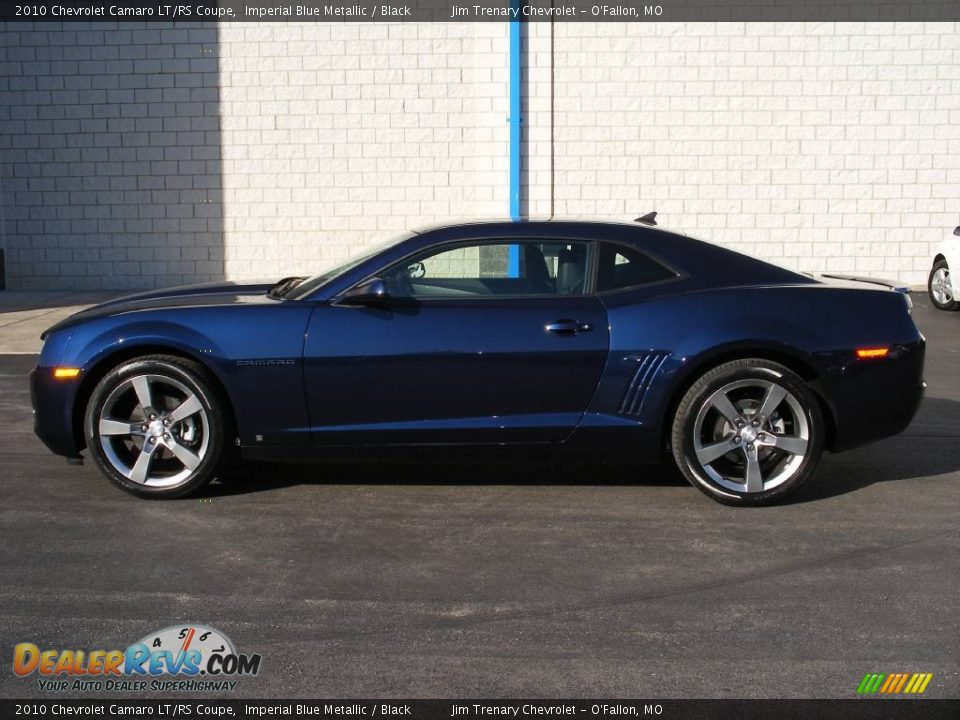 2010 Chevrolet Camaro LT/RS Coupe Imperial Blue Metallic / Black Photo #3