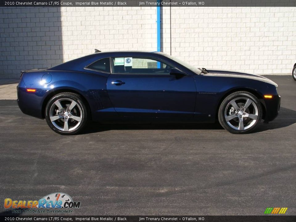 2010 Chevrolet Camaro LT/RS Coupe Imperial Blue Metallic / Black Photo #4