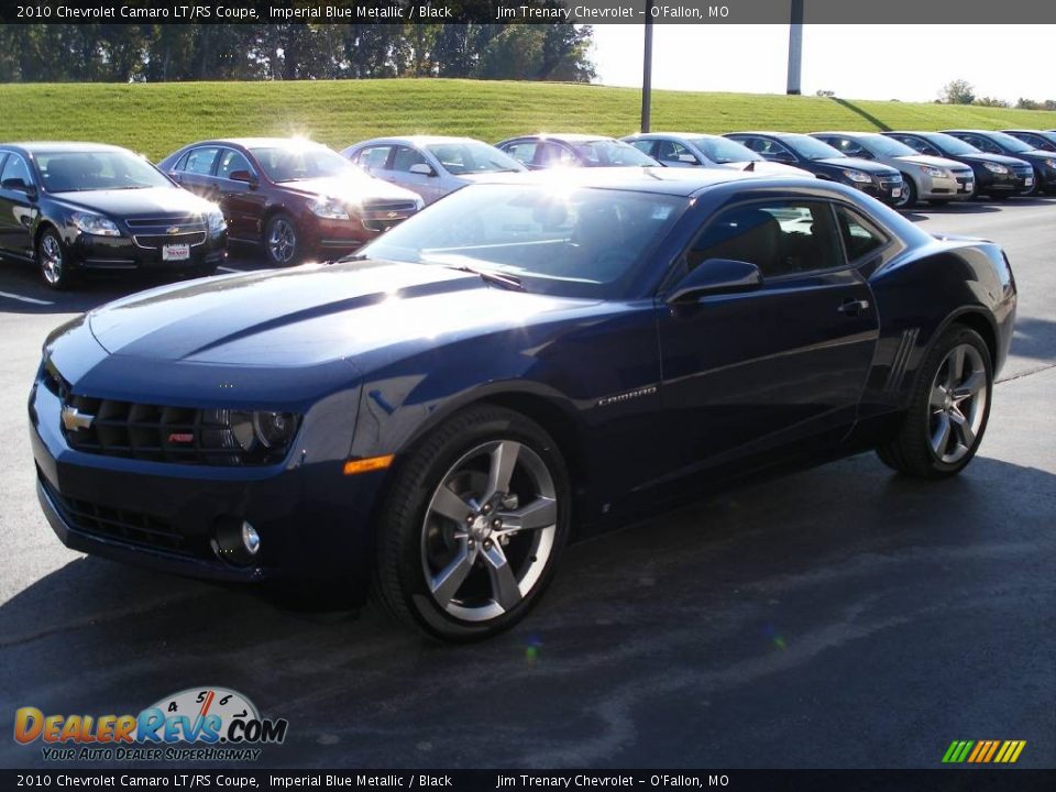 2010 Chevrolet Camaro LT/RS Coupe Imperial Blue Metallic / Black Photo #5