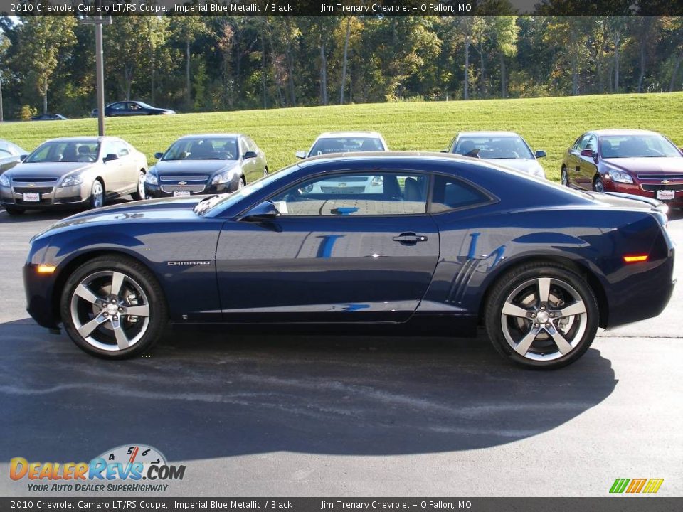 2010 Chevrolet Camaro LT/RS Coupe Imperial Blue Metallic / Black Photo #6