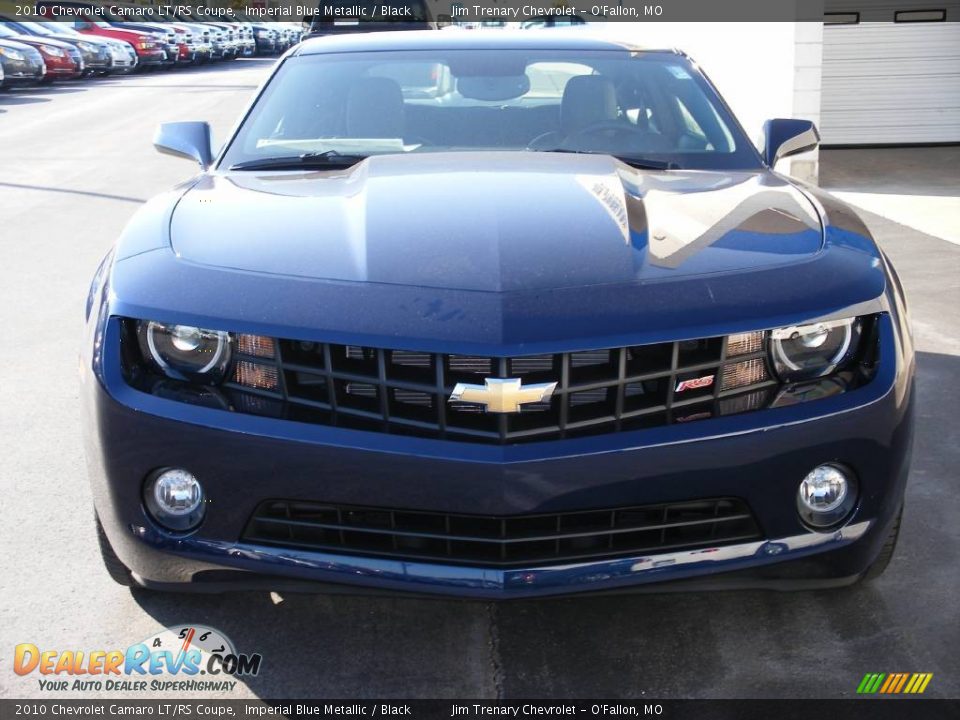 2010 Chevrolet Camaro LT/RS Coupe Imperial Blue Metallic / Black Photo #7