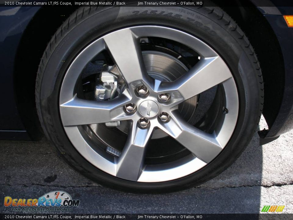 2010 Chevrolet Camaro LT/RS Coupe Imperial Blue Metallic / Black Photo #28