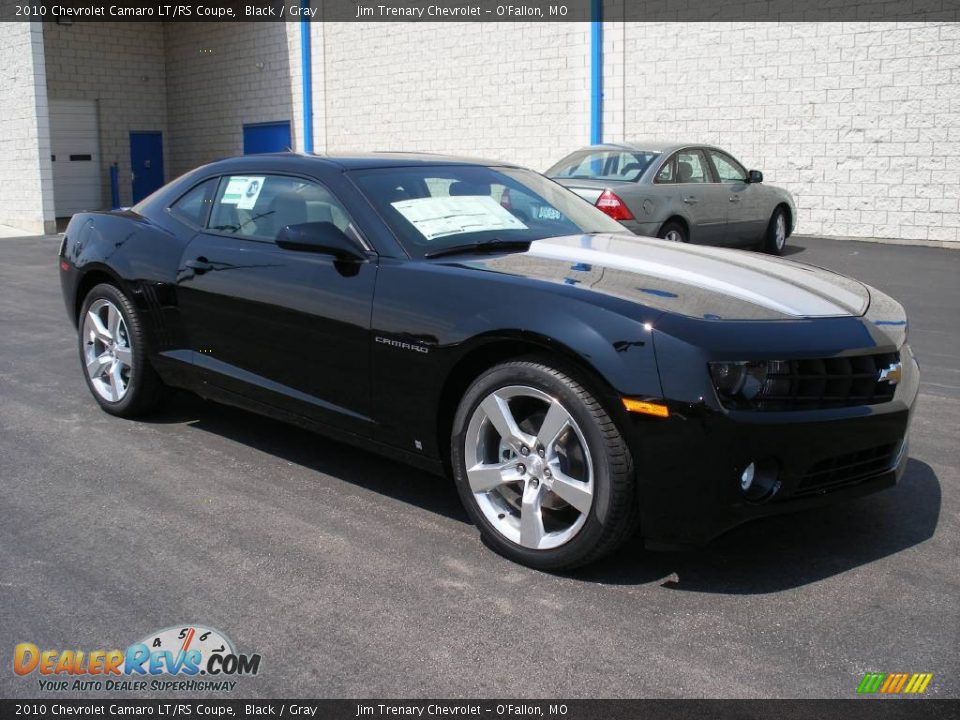 2010 Chevrolet Camaro LT/RS Coupe Black / Gray Photo #1