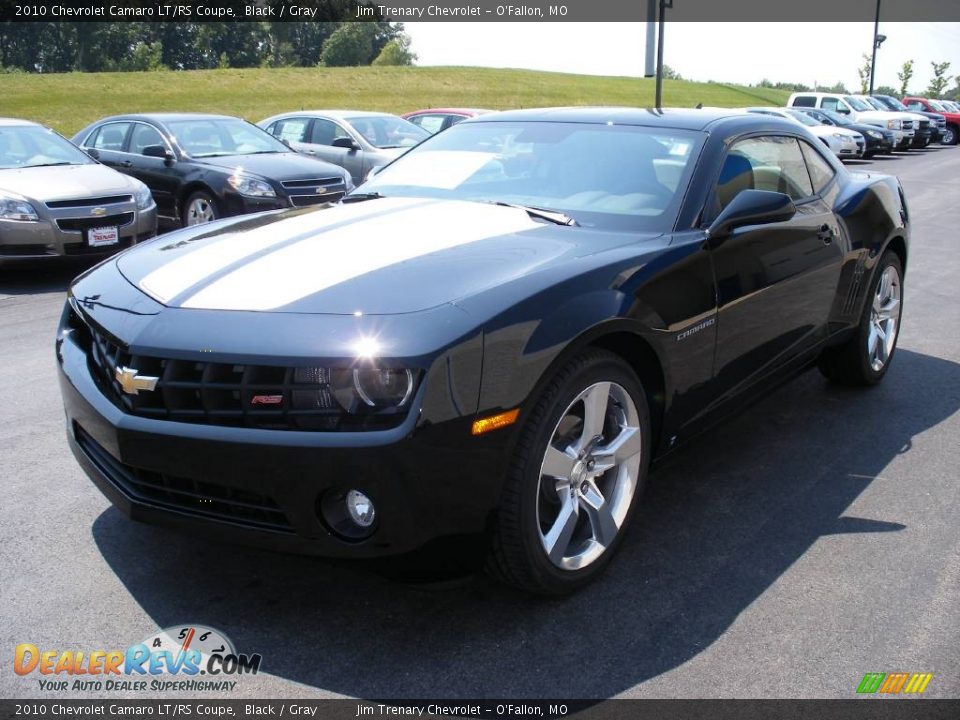 2010 Chevrolet Camaro LT/RS Coupe Black / Gray Photo #2