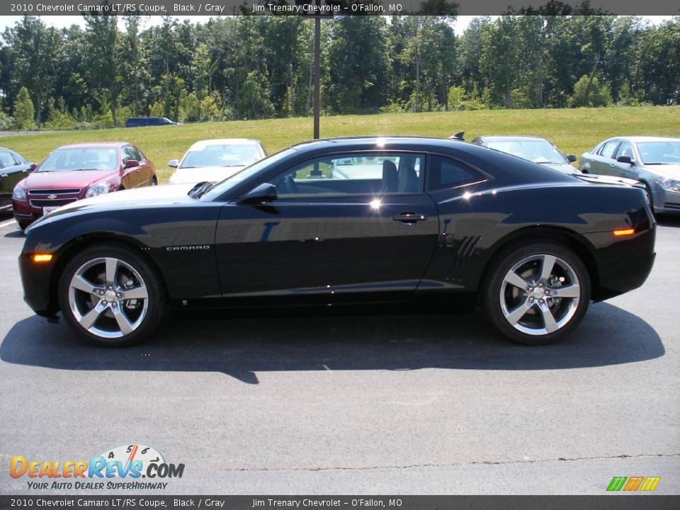 2010 Chevrolet Camaro LT/RS Coupe Black / Gray Photo #4