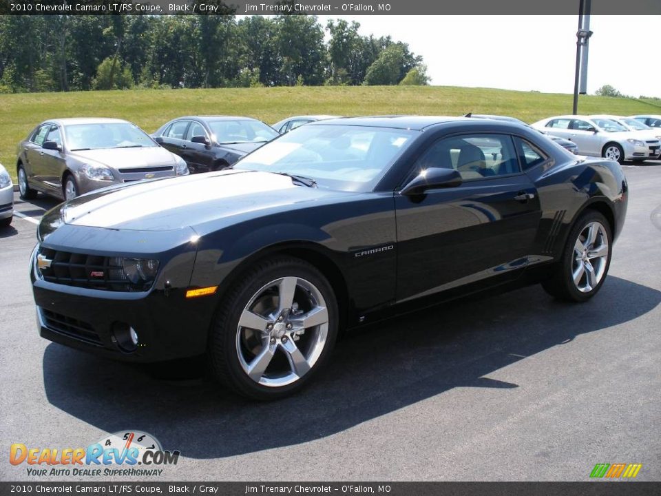 2010 Chevrolet Camaro LT/RS Coupe Black / Gray Photo #7