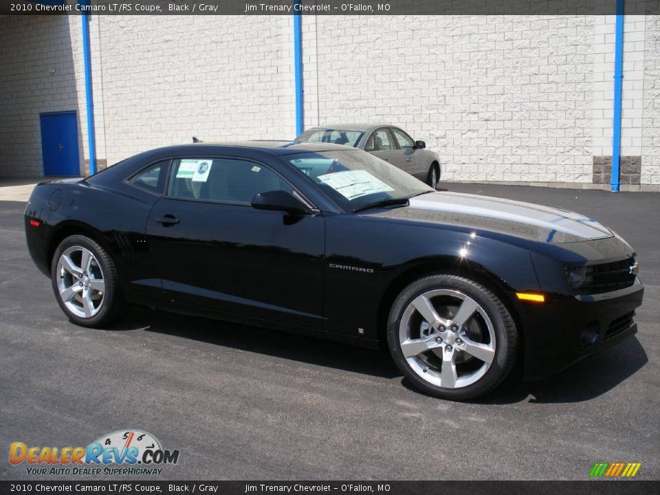 2010 Chevrolet Camaro LT/RS Coupe Black / Gray Photo #8