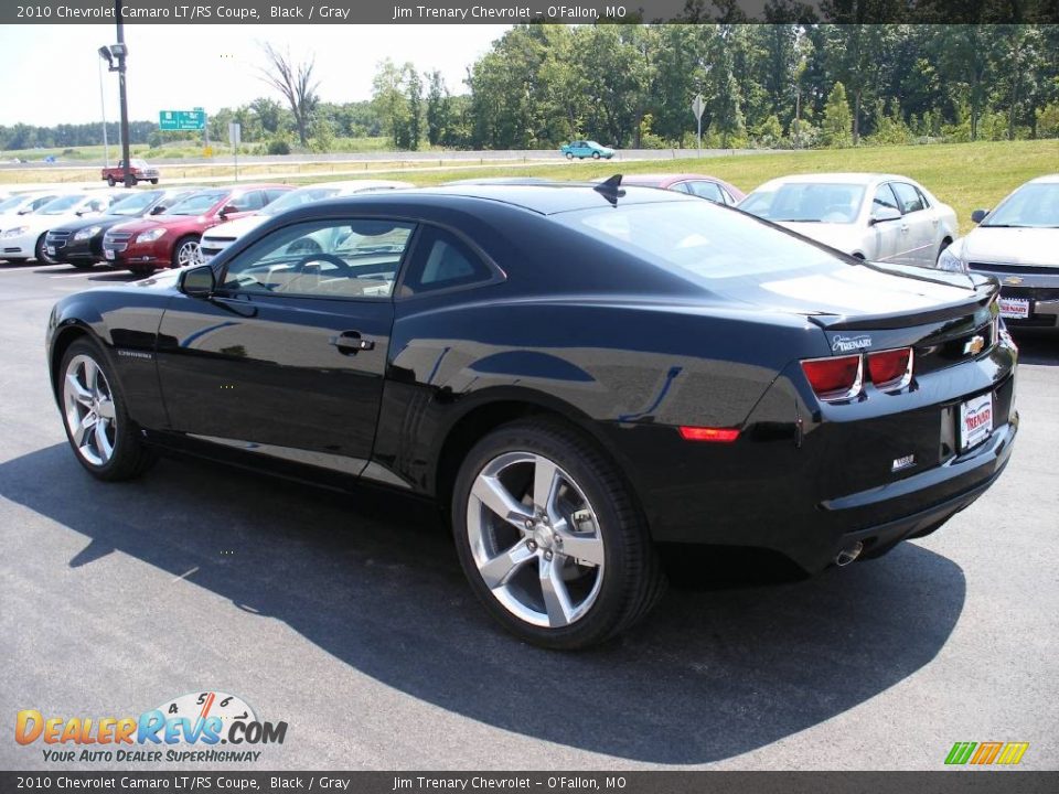2010 Chevrolet Camaro LT/RS Coupe Black / Gray Photo #9