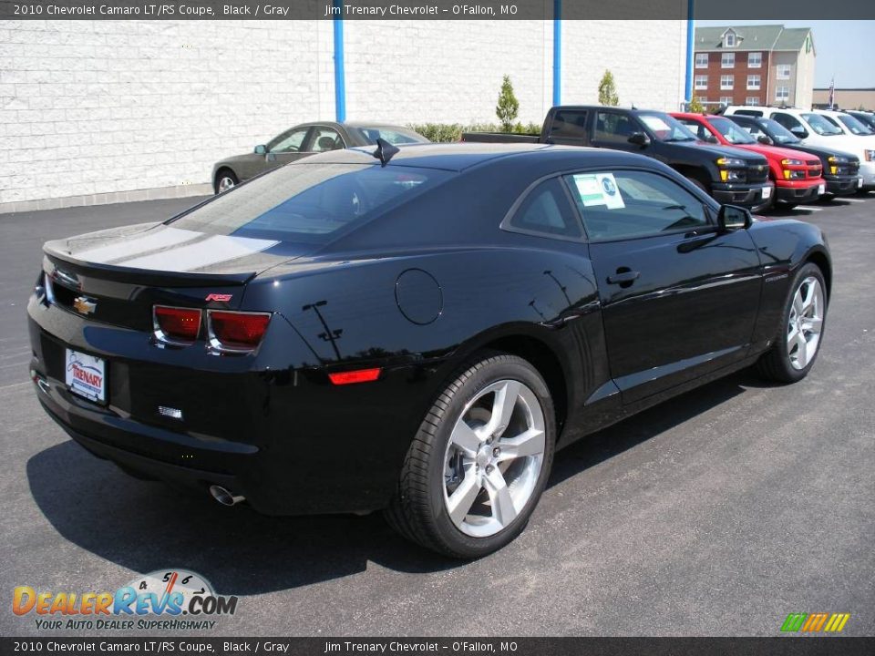 2010 Chevrolet Camaro LT/RS Coupe Black / Gray Photo #10