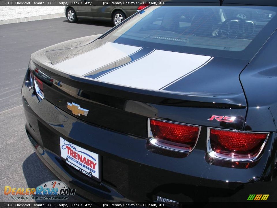 2010 Chevrolet Camaro LT/RS Coupe Black / Gray Photo #11