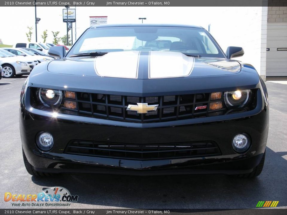 2010 Chevrolet Camaro LT/RS Coupe Black / Gray Photo #12