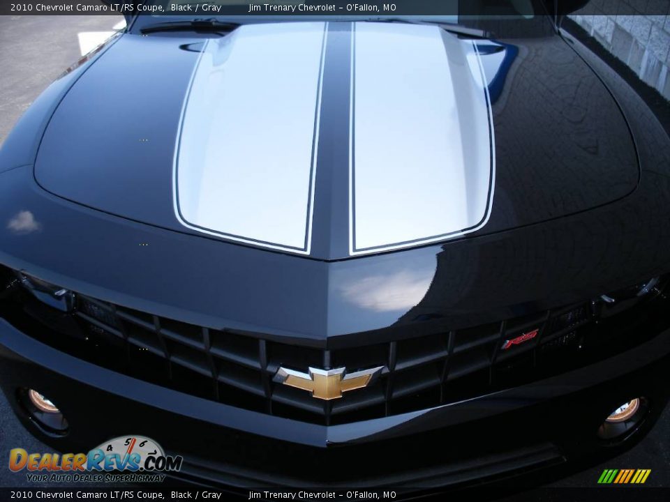 2010 Chevrolet Camaro LT/RS Coupe Black / Gray Photo #13