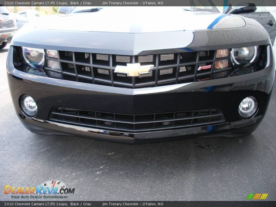 2010 Chevrolet Camaro LT/RS Coupe Black / Gray Photo #14