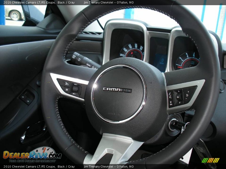 2010 Chevrolet Camaro LT/RS Coupe Black / Gray Photo #21