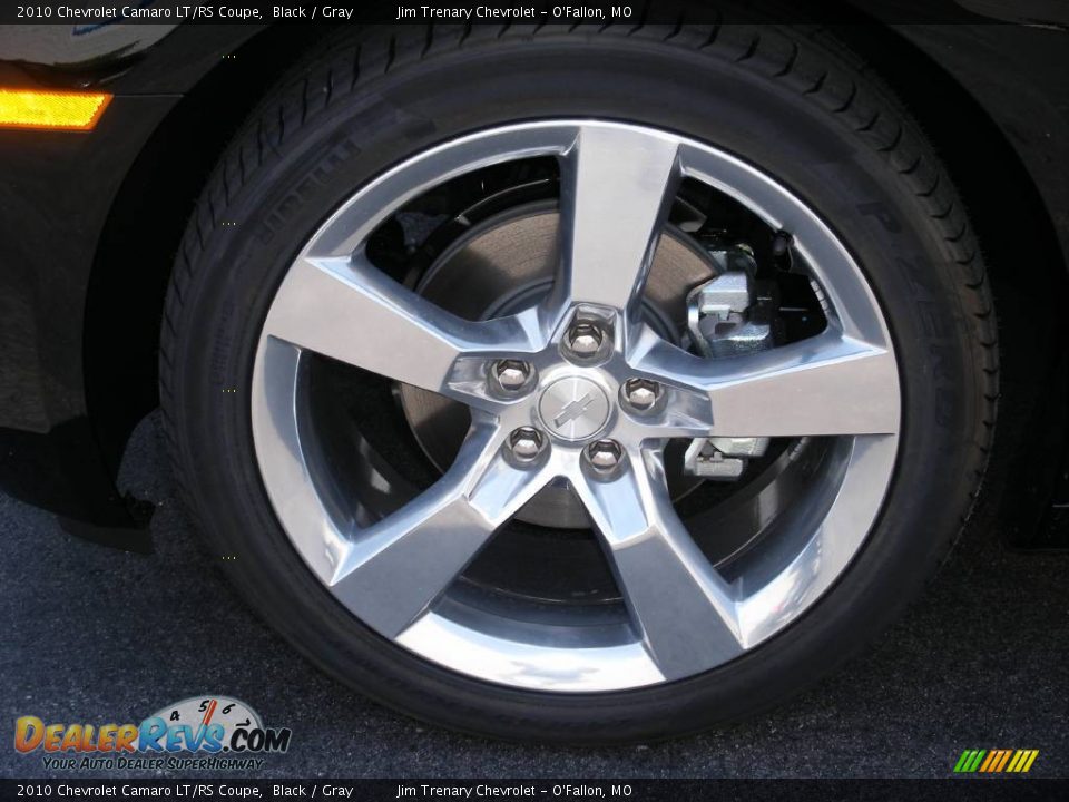 2010 Chevrolet Camaro LT/RS Coupe Black / Gray Photo #28