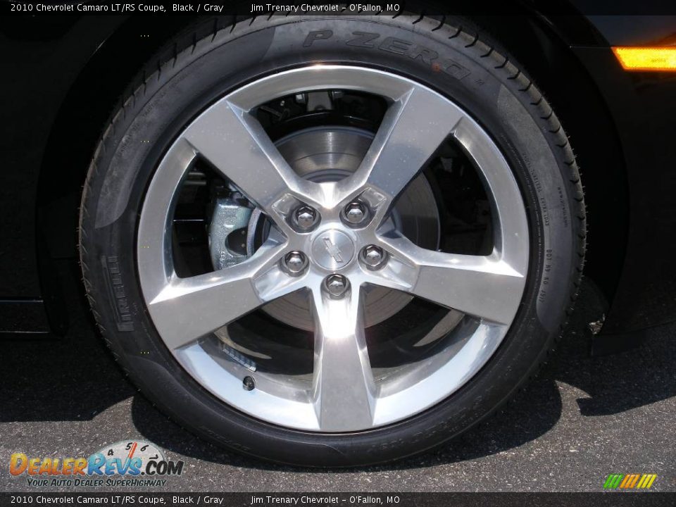 2010 Chevrolet Camaro LT/RS Coupe Black / Gray Photo #29