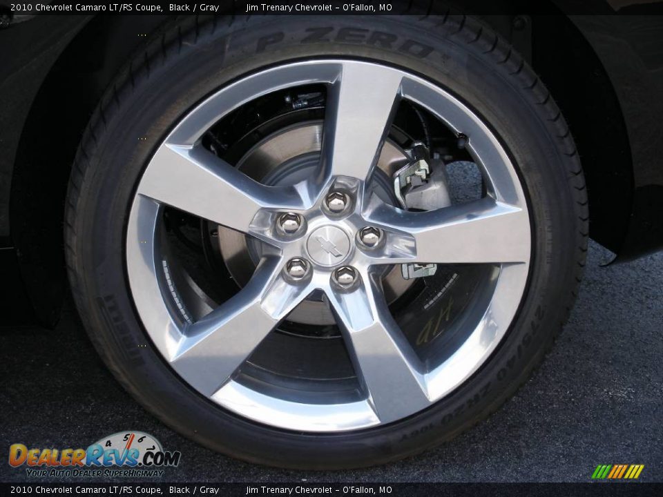 2010 Chevrolet Camaro LT/RS Coupe Black / Gray Photo #30