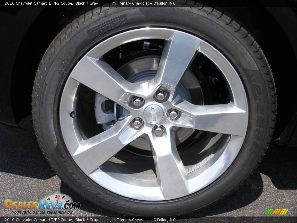 2010 Chevrolet Camaro LT/RS Coupe Black / Gray Photo #31