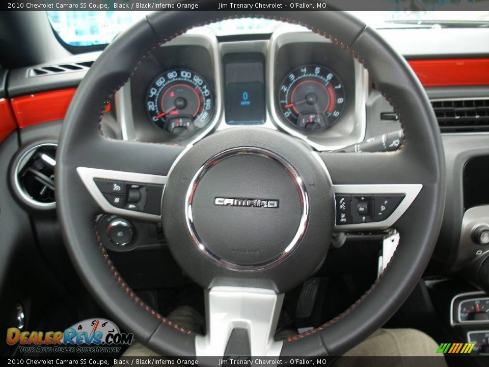 2010 Chevrolet Camaro SS Coupe Steering Wheel Photo #19