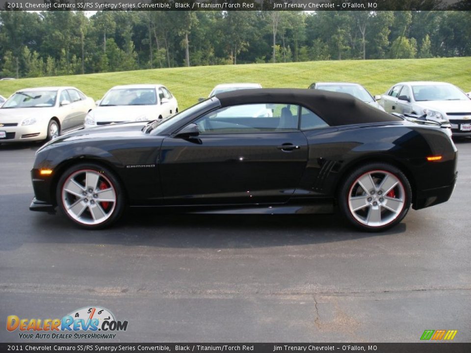 Black 2011 Chevrolet Camaro SS/RS Synergy Series Convertible Photo #2