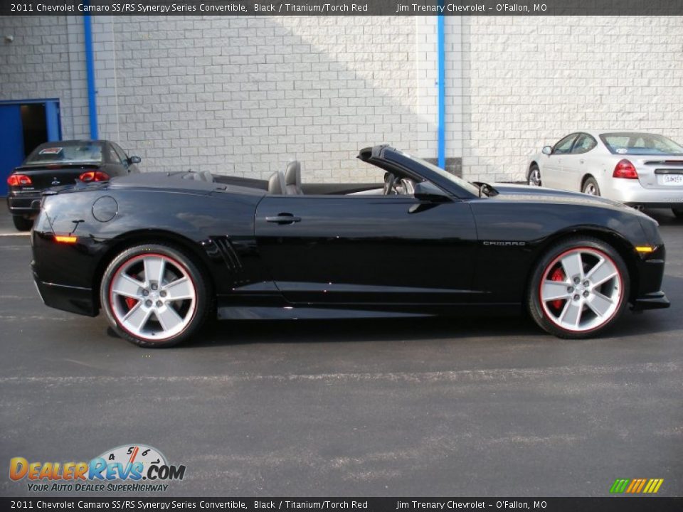 Black 2011 Chevrolet Camaro SS/RS Synergy Series Convertible Photo #3
