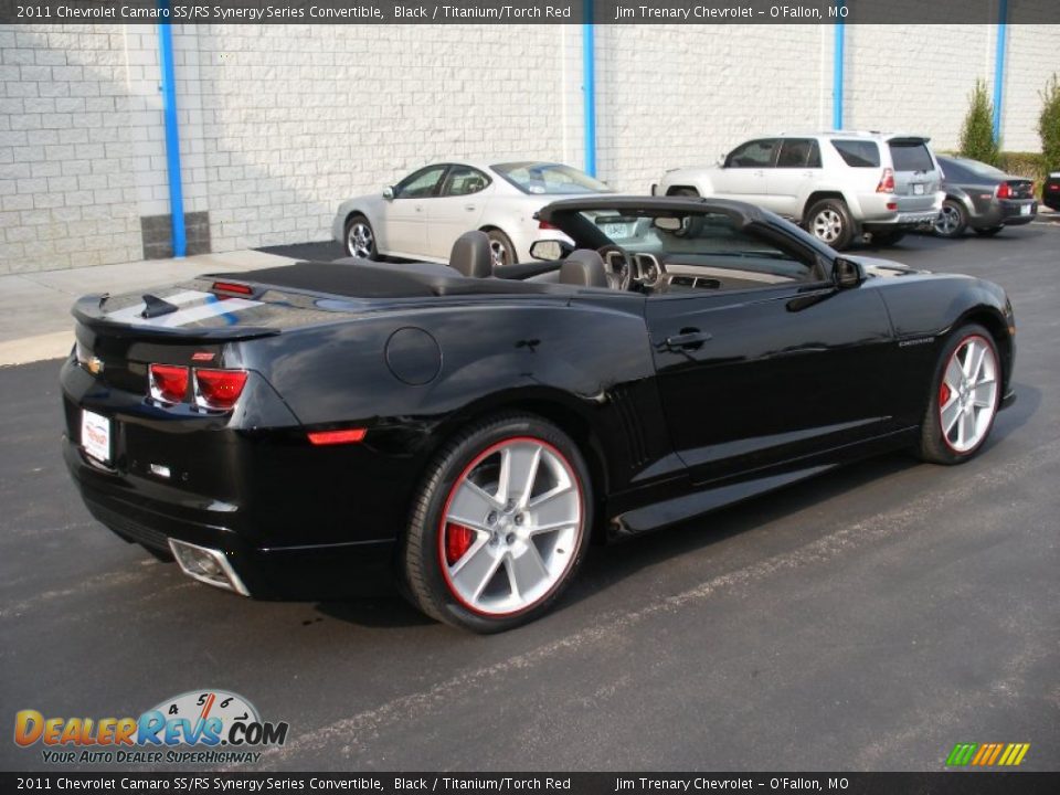 Black 2011 Chevrolet Camaro SS/RS Synergy Series Convertible Photo #14