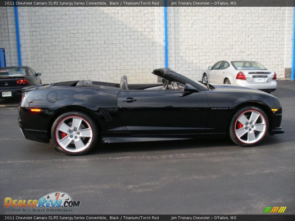 Black 2011 Chevrolet Camaro SS/RS Synergy Series Convertible Photo #16