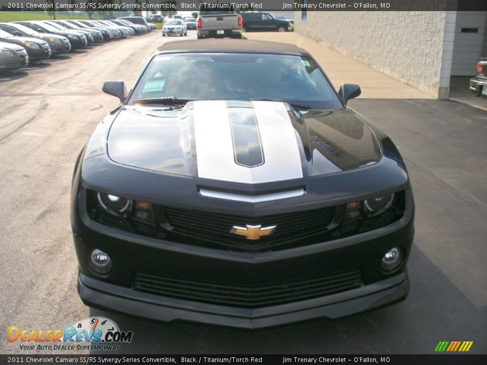 Black 2011 Chevrolet Camaro SS/RS Synergy Series Convertible Photo #17