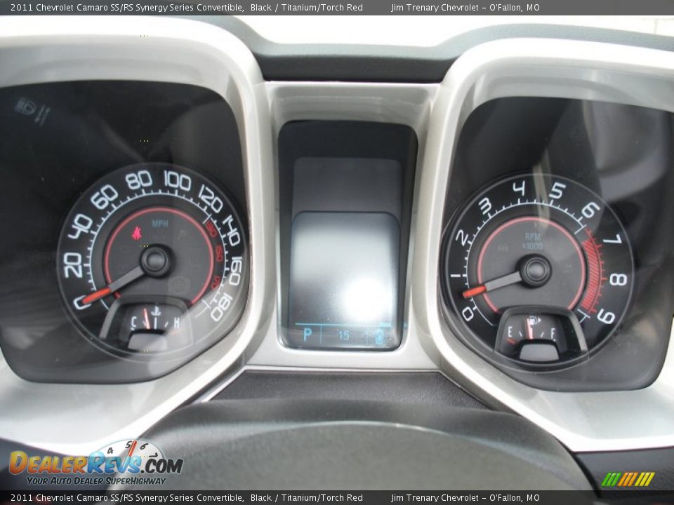 2011 Chevrolet Camaro SS/RS Synergy Series Convertible Gauges Photo #20