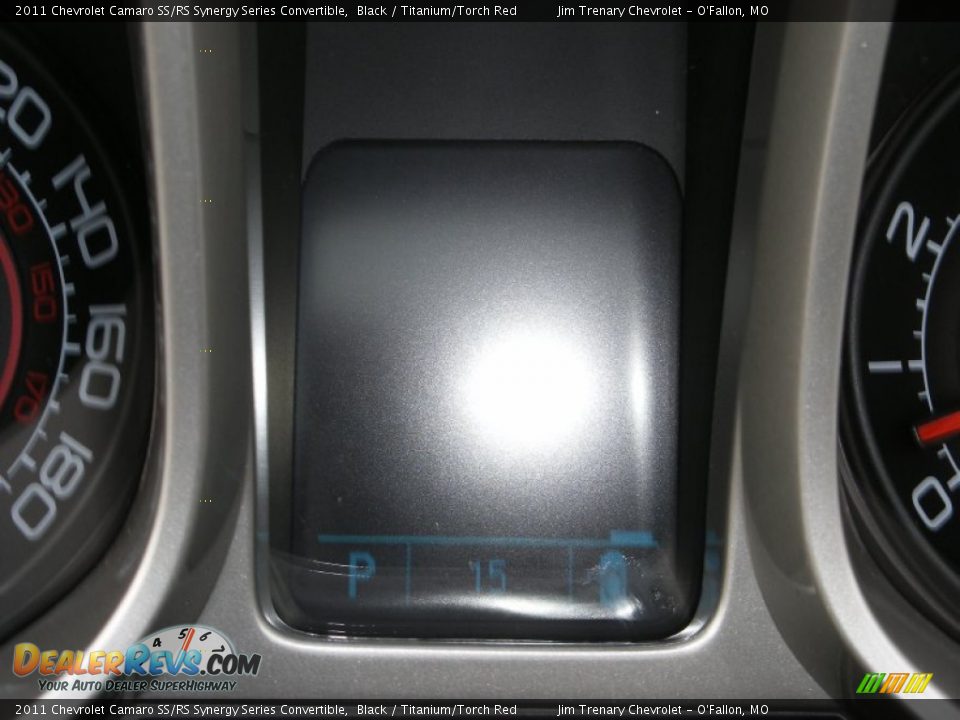 2011 Chevrolet Camaro SS/RS Synergy Series Convertible Black / Titanium/Torch Red Photo #21