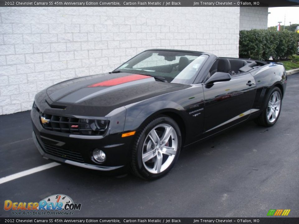 2012 Chevrolet Camaro SS 45th Anniversary Edition Convertible Carbon Flash Metallic / Jet Black Photo #1