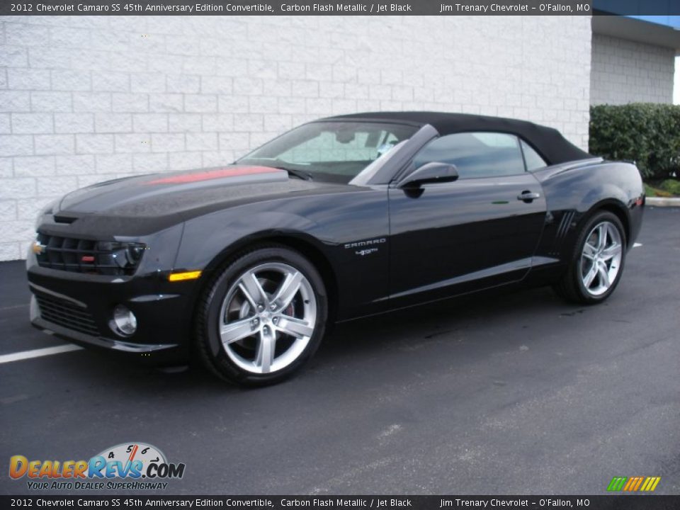 Carbon Flash Metallic 2012 Chevrolet Camaro SS 45th Anniversary Edition Convertible Photo #11