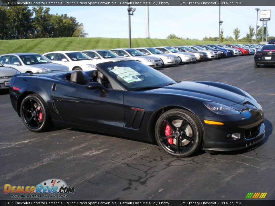 Front 3/4 View of 2012 Chevrolet Corvette Centennial Edition Grand Sport Convertible Photo #1