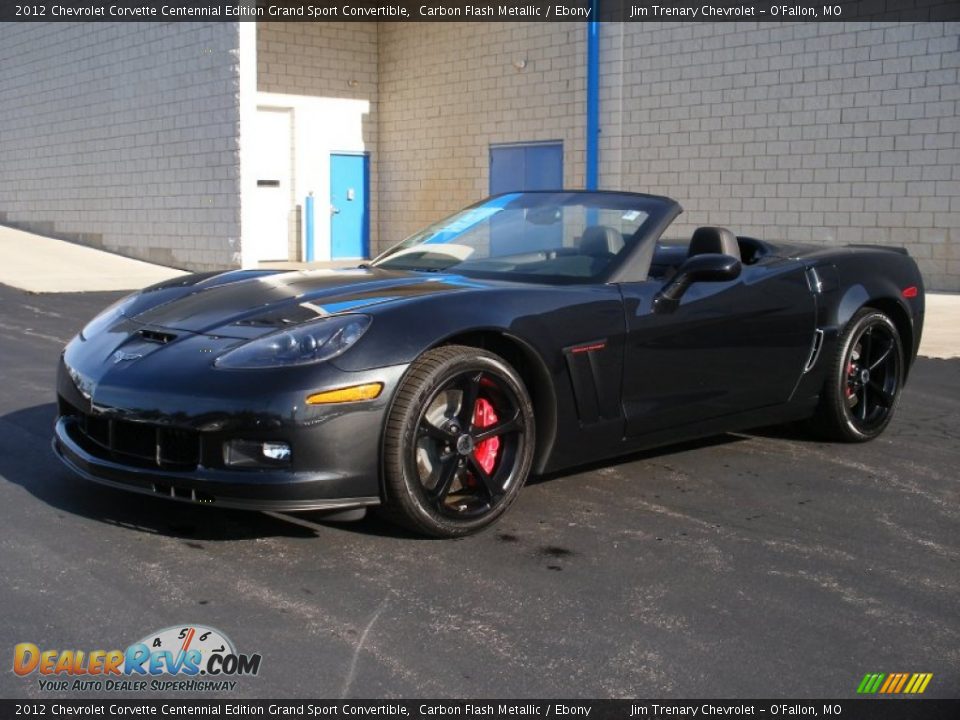 Front 3/4 View of 2012 Chevrolet Corvette Centennial Edition Grand Sport Convertible Photo #2