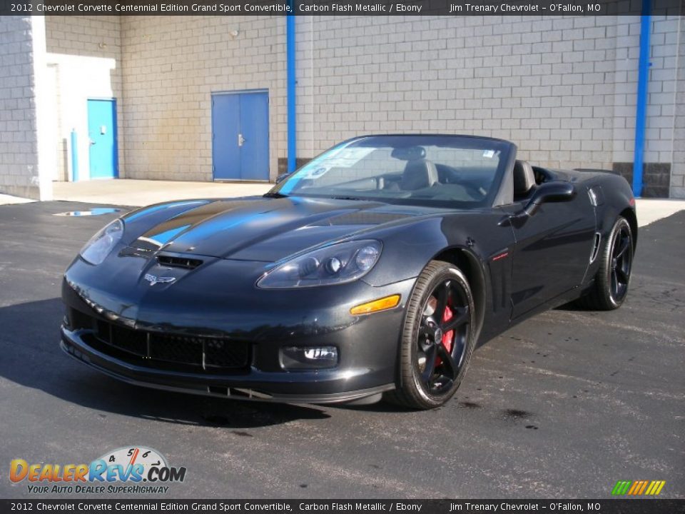 Front 3/4 View of 2012 Chevrolet Corvette Centennial Edition Grand Sport Convertible Photo #7